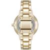 imageNine West Womens Crystal Accented Bracelet WatchGold Floral