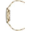 imageNine West Womens Crystal Accented Bracelet WatchGold Floral
