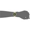 imageNine West Womens Crystal Accented Bracelet WatchGreenGold