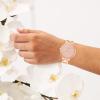 imageNine West Womens Crystal Accented Bracelet WatchPinkRose Gold