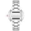 imageNine West Womens Crystal Accented Bracelet WatchSilverRose Gold