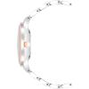 imageNine West Womens Crystal Accented Bracelet WatchSilverRose Gold