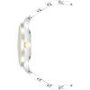 imageNine West Womens Crystal Accented Bracelet WatchTwo ToneBlack