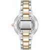imageNine West Womens Crystal Accented Bracelet WatchTwotone Floral