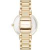 imageNine West Womens Floral Dial Bracelet WatchBurgundyGold