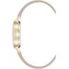 imageNine West Womens Floral Dial Saffiano Strap Watch NW3192Taupe