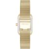 imageNine West Womens Mesh Bracelet WatchBlackGold