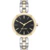 imageNine West Womens Bracelet WatchTwo ToneBlack