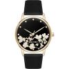 imageNine West Womens Floral Dial Strap Watch NW3146Black