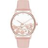 imageNine West Womens Floral Dial Strap Watch NW3146Pink