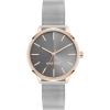 imageNine West Womens Mesh Bracelet WatchGreyRose Gold