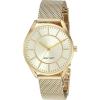 imageNine West Womens NW1922 Mesh Bracelet WatchGold