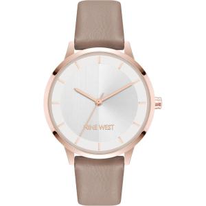 imageNine West Womens Strap Watch NW3142TaupeRose Gold