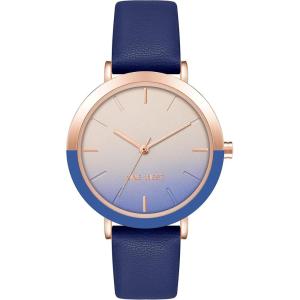 imageNine West Womens Strap WatchBlueRose Gold