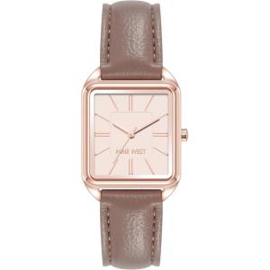 imageNine West Womens Strap WatchGrayRose Gold