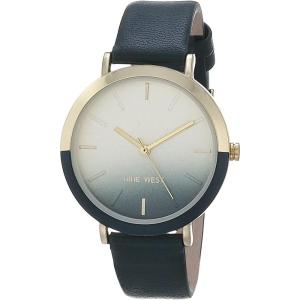 imageNine West Womens Strap WatchGreenGold