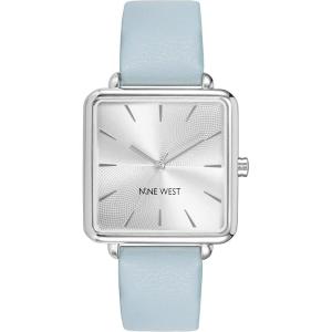 imageNine West Womens Strap WatchLight BlueSilver