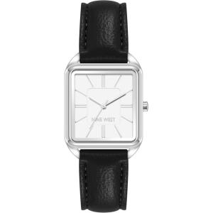 imageNine West Womens Strap WatchSilverBlack