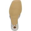 imageNine West Womens Andela Heeled SandalSilver Mirror Metallic