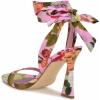 imageNine West Womens Kelsie Heeled SandalPink Floral 664