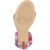 imageNine West Womens Kelsie Heeled SandalPink Mystic Garden Print Multi 681