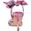 imageNine West Womens Kelsie Heeled SandalPink Mystic Garden Print Multi 681