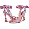 imageNine West Womens Kelsie Heeled SandalPink Mystic Garden Print Multi 681