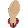 imageNine West Womens Kelsie Heeled SandalRed Sport Bandana Print Multi 611