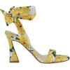 imageNine West Womens Kelsie Heeled SandalYellow Rose Floral Multi 700