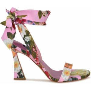 imageNine West Womens Kelsie Heeled SandalPink Floral 664