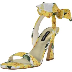 imageNine West Womens Kelsie Heeled SandalYellow Rose Floral Multi 700