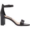 imageNINE WEST Womens Pruce Heeled SandalBlack Leather