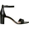 imageNINE WEST Womens Pruce Heeled SandalBlack Nappa