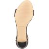 imageNINE WEST Womens Pruce Heeled SandalDark Brown Logo Multi