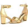 imageNINE WEST Womens Pruce Heeled SandalGold 713