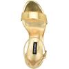 imageNINE WEST Womens Pruce Heeled SandalGold 713