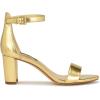 imageNINE WEST Womens Pruce Heeled SandalGold 713