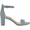 imageNINE WEST Womens Pruce Heeled SandalLight Blue Denim 450