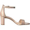 imageNINE WEST Womens Pruce Heeled SandalNatural Patent