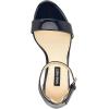 imageNINE WEST Womens Pruce Heeled SandalNavy Patent 404