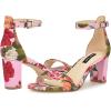 imageNINE WEST Womens Pruce Heeled SandalPink Floral 684