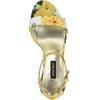 imageNINE WEST Womens Pruce Heeled SandalYellow Rose Floral Multi 700