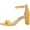 imageNINE WEST Womens Pruce Heeled SandalYellow Suede