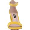 imageNINE WEST Womens Pruce Heeled SandalYellow Suede