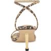 imageNine West Womens Anny Heeled SandalGold Shimmer Leopard 788