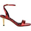 imageNine West Womens Anny Heeled SandalRed Mirror Metallic 610