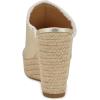 imageNine West Womens Baja Wedge SandalGold 710