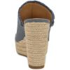 imageNine West Womens Baja Wedge SandalLight Blue 450