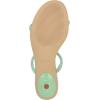 imageNine West Womens Berri Heeled SandalLight Green Patent 330