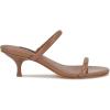 imageNine West Womens Berri Heeled SandalMedium Natural Patent 101